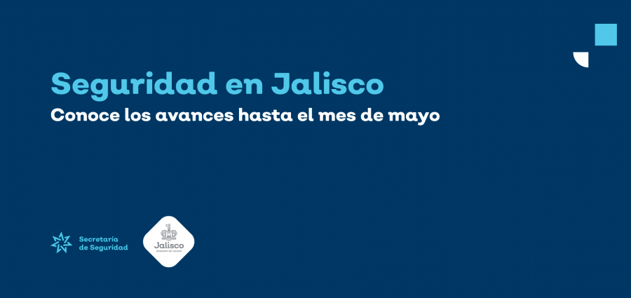 Seguridad en Jalisco: conoce los avances de Mayo.