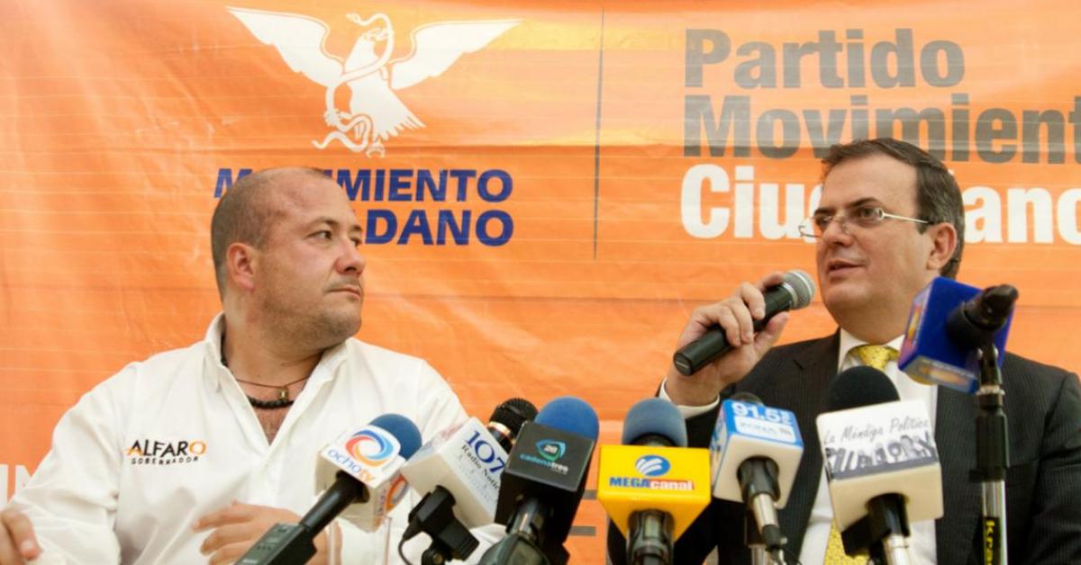 Marcelo Ebrard Pide Voto til A Favor De Enrique Alfaro Enrique 
